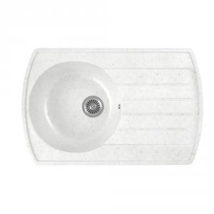 Кухонная мойка GREENSTONE GRS-23-331 белый