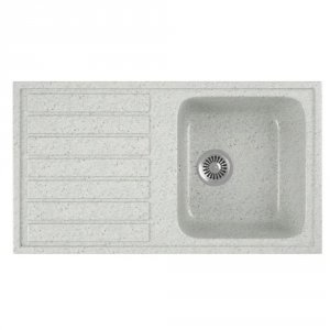 Кухонная мойка GREENSTONE GRS-20-310 серый