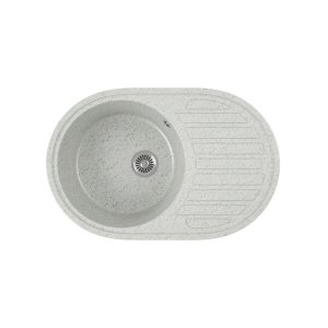 Кухонная мойка GREENSTONE GRS-18L-310 серый