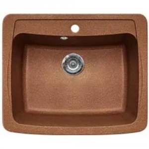 Кухонная мойка GREENSTONE GRS-03-307 терракот