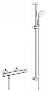 Термостат для душа GROHE Grohtherm 500 с душевым гарнитуром 90 см, хром (34797000)