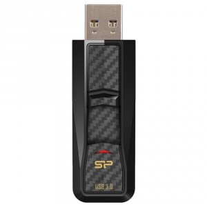USB Flash накопитель Silicon Power Blaze B50 32GB Black (SP032GBUF3B50V1K)