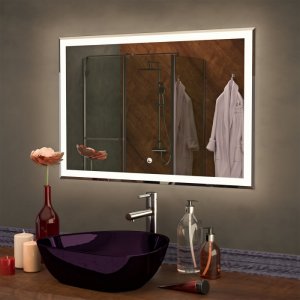 Зеркало Mixline Минио 90х80 подсветка, сенсор (4620077042213) (545276)