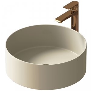 Раковина-чаша Grossman GR-3013BEM 40х40 бежевая матовая