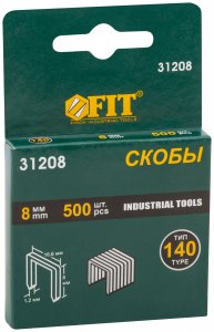 Широкие прямоугольные скобы FIT Профи (IT 31208)