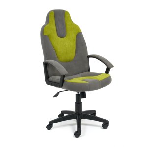 Кресло TetChair Neo (3) флок серый/олива 29/23 (15138)