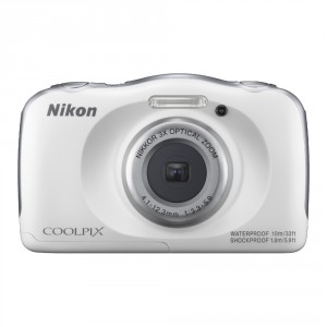 Компактный цифровой фотоаппарат Nikon COOLPIX W100 ЦФК белый (VQA010K002)