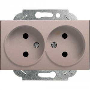 Двойная розетка Panasonic KarrePlus (WKTT0204-2BR)