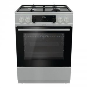 Комбинированная плита Gorenje KS635X нержавеющая сталь/чёрный