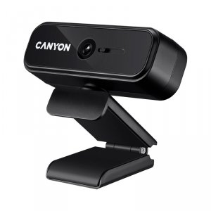 Веб камера Canyon C2N 1080P full HD 2.0Mega fixed focus webcam with USB2.0 connector, 360 degree rotary view scope, built in M (CNE-HWC2N)