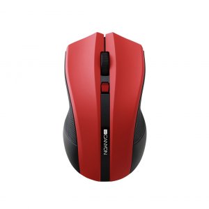 Мышь Canyon MW-5 2.4GHz wireless Optical Mouse with 4 buttons, DPI 800/1200/1600, Red, 122*69*40mm, 0.067kg (CNE-CMSW05R)