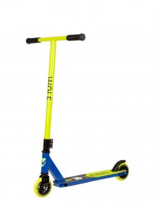 Самокат для детей NOVATRACK Wolf 20, PU колеса с пластиковым ободом, 84A, ABEC-7 (110P.WOLF.BBL22)