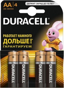 Батарейка Duracell Lr6-4bl basic Б0014045 (DRC-81480360)