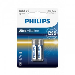 Батарейка Philips LR03E2B/10 Ultra