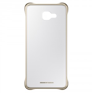 Чехол для Samsung Galaxy A7 (2016) Samsung Clear Cover EF-QA710CFEGRU Gold