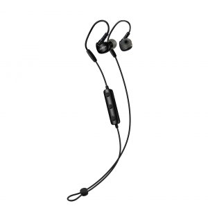 Наушники Canyon BTH-1 Bluetooth sport earphones with microphone, cable length 0.3m, 18*25*22mm, 0.028kg, Black (CNS-SBTHS1B)