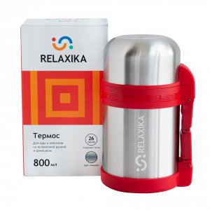 Универсальный термос для еды и напитков Relaxika 201 (R201.800.1)
