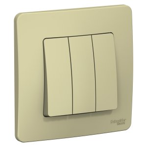 Трехклавишный выключатель Schneider Electric BLNVS100507