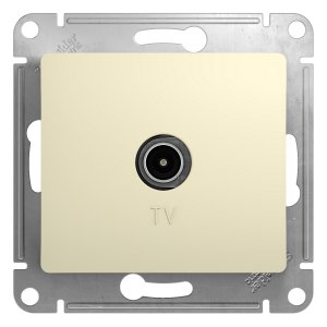 Проходной одноместный механизм розетки TV Schneider Electric GSL000292