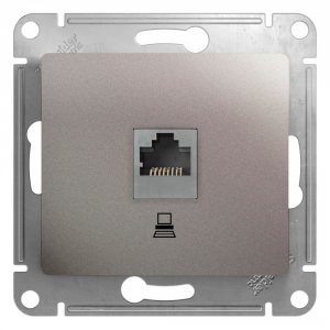 Одноместный механизм компьютерной розетки Schneider Electric GSL001281K