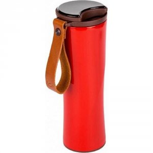 Термокружка KissKissFish MOKA Smart Coffee Tumbler (красный) (6939427200165)