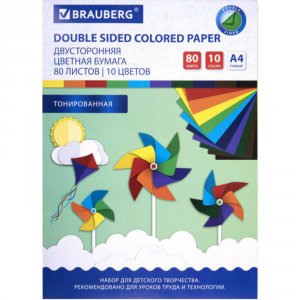 Цветная бумага BRAUBERG 113503