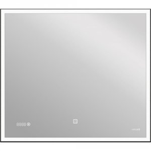 Зеркало Cersanit Led 011 Design 80x70 с часами и подсветкой (KN-LU-LED011*80-d-Os)