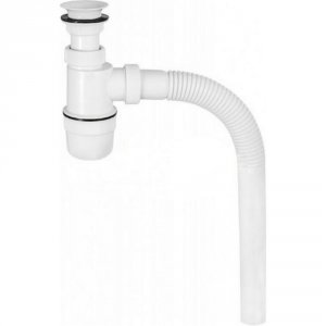 Сифон для раковины и мойки VirPlast Эконом 1 1/2" 40 мм