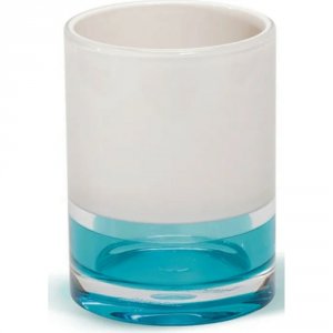 Стакан для ванной комнаты Tatkraft TOPAZ BLUE (12738)