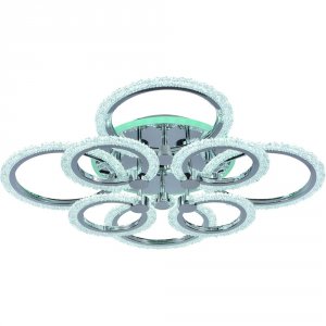 Светодиодная люстра Profit Light 8003/4+4 CHR