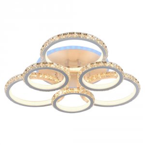 Светодиодная люстра Profit Light 8052/3+3 WHT