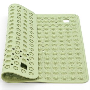 Противоскользящий коврик для душа Tatkraft Detail Green TPR (10796)