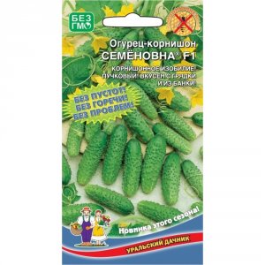 Огурец-корнишон семена Уральский Дачник Семеновна F1 (4627130873562)
