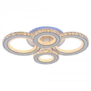 Светодиодная люстра Profit Light 8061/2+2 WHT