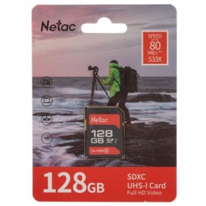 Карта памяти Netac P600 128GB (NT02P600STN-128G-R)