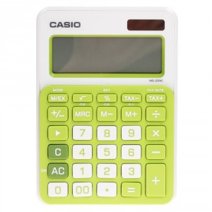 Калькулятор Casio MS-20NC-GN-S-EC