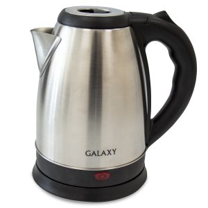 Электрический чайник Galaxy GL0319 нержавеющая сталь/чёрный (гл0319)