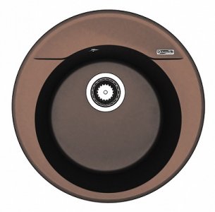 Кухонная мойка Flortek Авис 500 коричневый (23.010.B0500.105)