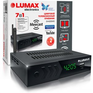 Цифровой тюнер lumax DV4205HD