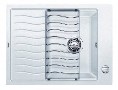 Кухонная мойка Blanco eLON 45 S Silgranit PD белый (524818)