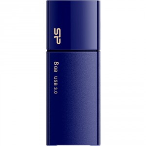 USB Flash накопитель Silicon Power Blaze B05 8GB Deep Blue (SP008GBUF3B05V1D)