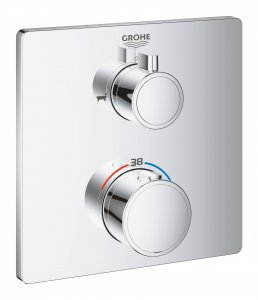 Термостат для ванны GROHE Grohtherm для механизма 35600, хром (24080000)