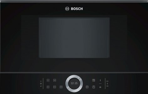 Встраиваемая микроволновая печь Bosch Serie 8 BFR634GB1 (BFR634GB1 BLACK)