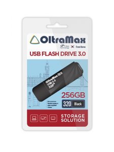 USB Flash Drive OltraMax OM-256GB-320-Black