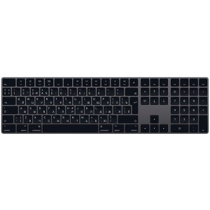 Клавиатура беспроводная Apple Magic Keyboard Numeric Keypad Space Gray MRMH2RS/
