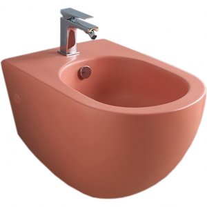 Биде ArtCeram File 2.0 FLB001 14 00 подвесное Rosso corallo