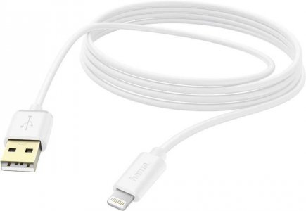 Кабель Hama 00187207 Lightning USB 2.0 (m) 3м белый