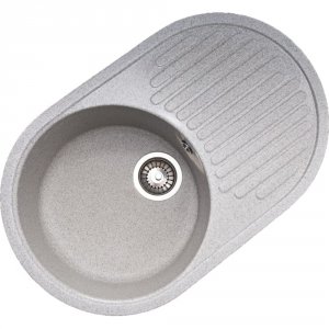 Кухонная мойка GranAlliance GA-30 серый 310 (GA-30-310)