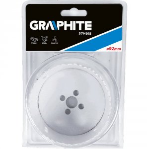 Биметаллическая сверлильная коронка Graphite 57H915
