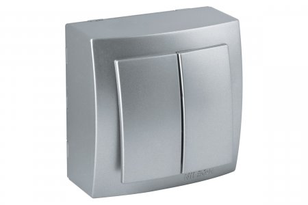 Выключатель NILSON Themis metallic (26131003)